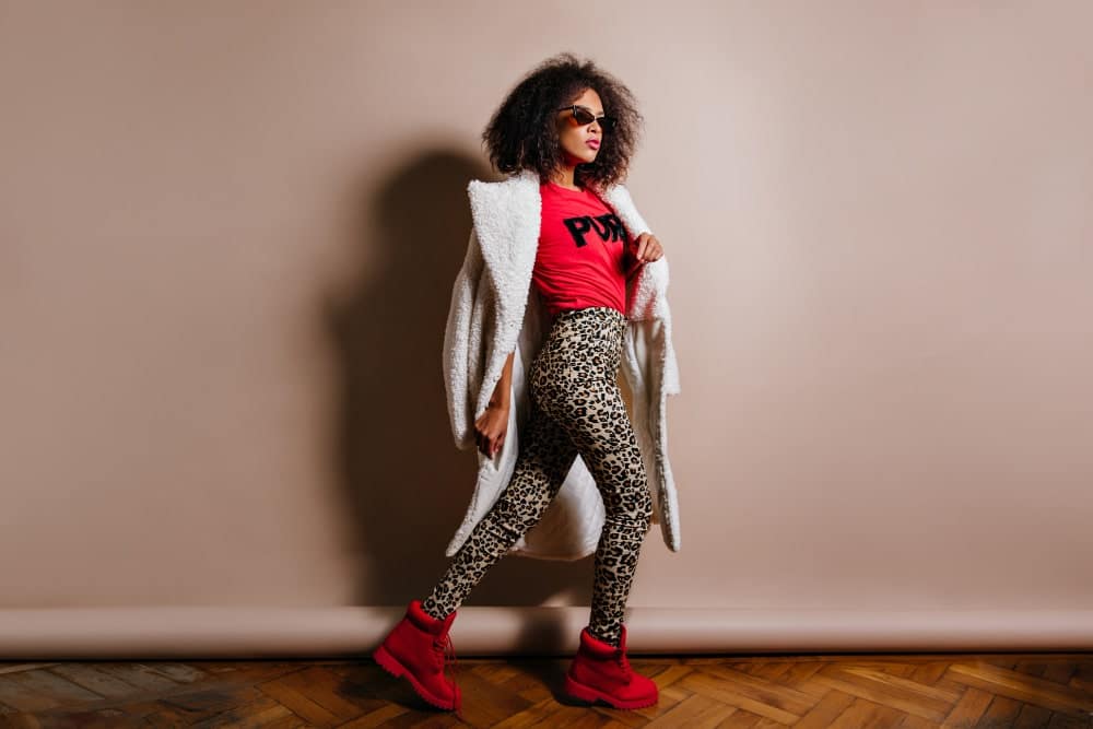pantalón animal print