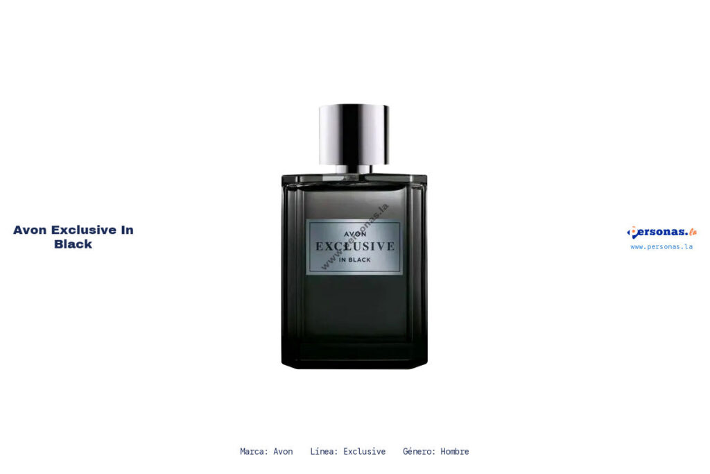 Ficha técnica Exclusive In Black Avon