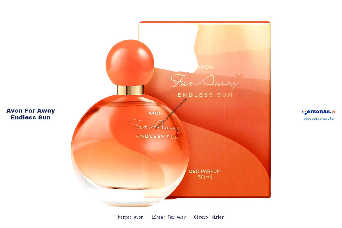 Ficha tecnica Avon far away endless sun