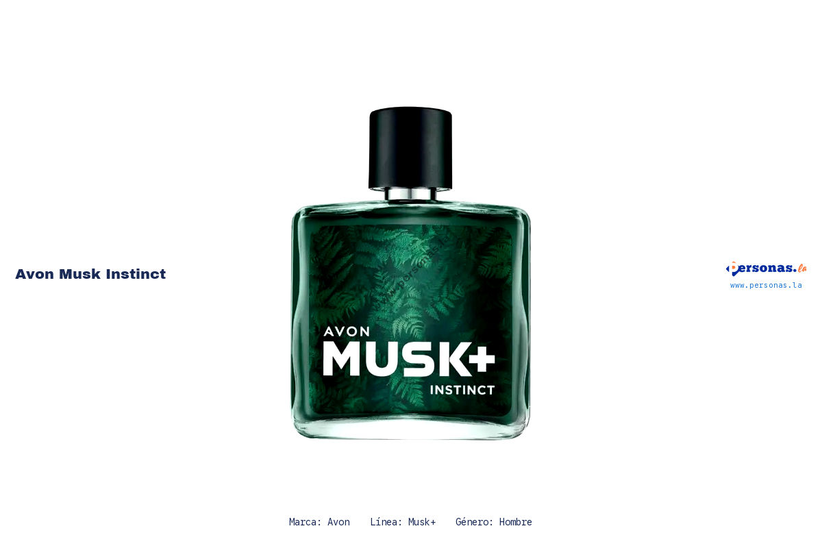 Ficha tecnica Avon musk instinct