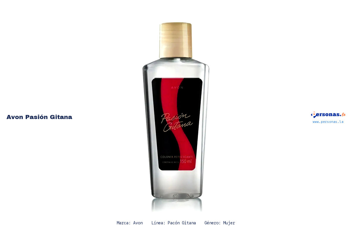 Ficha tecnica Avon pasion gitana