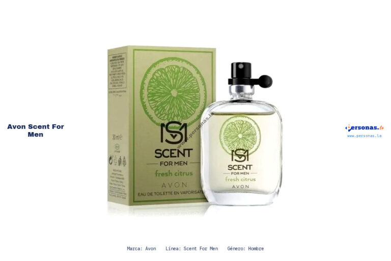 Ficha técnica Avon scent for men