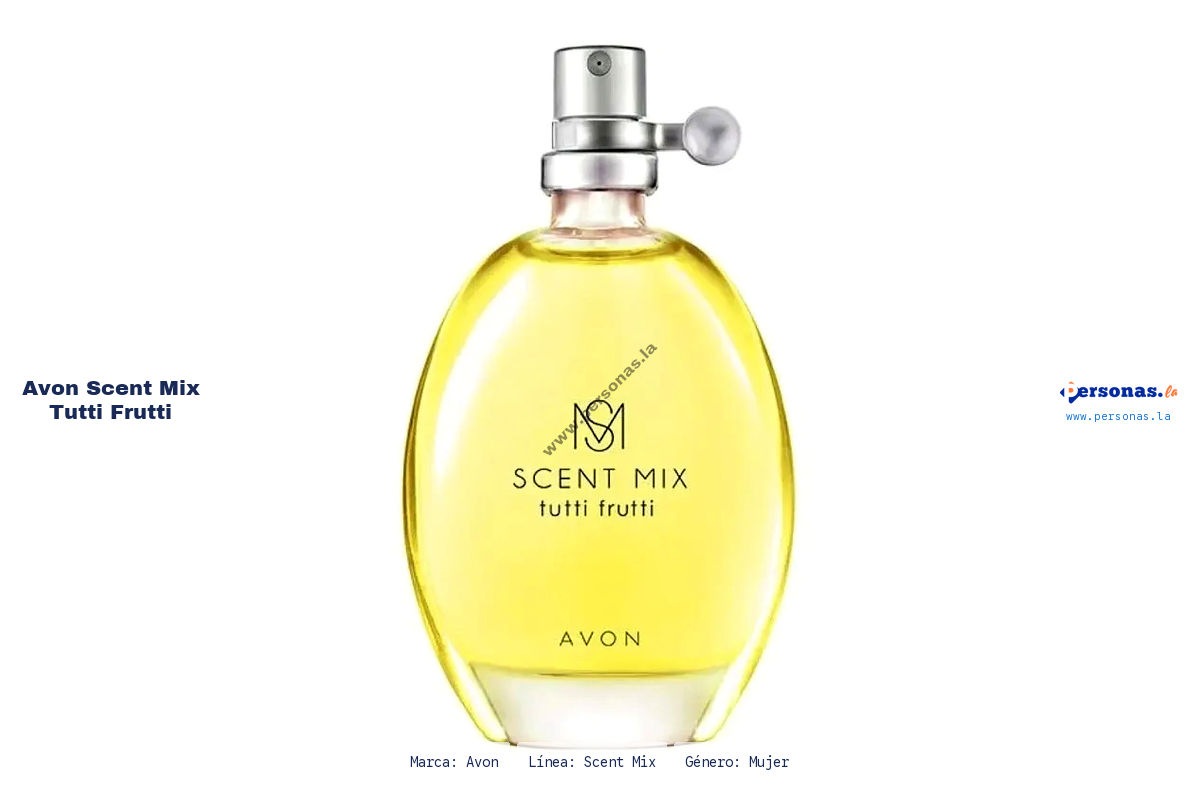 Ficha tecnica Avon scent mix tutti frutti