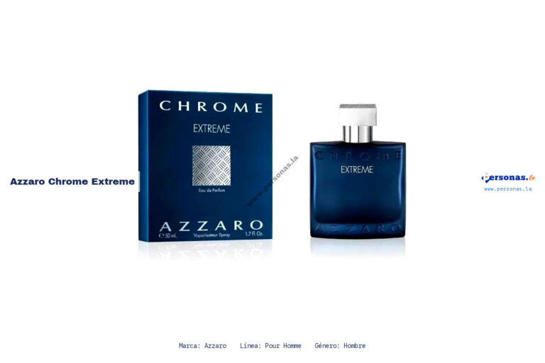 Ficha técnica Azzaro chrome extreme