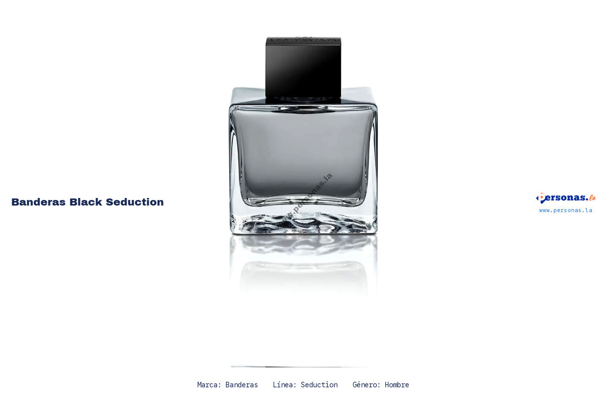 Ficha tecnica Banderas black seduction