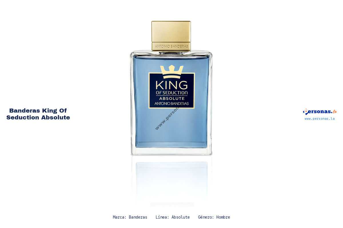 Ficha tecnica Banderas king of seduction absolute