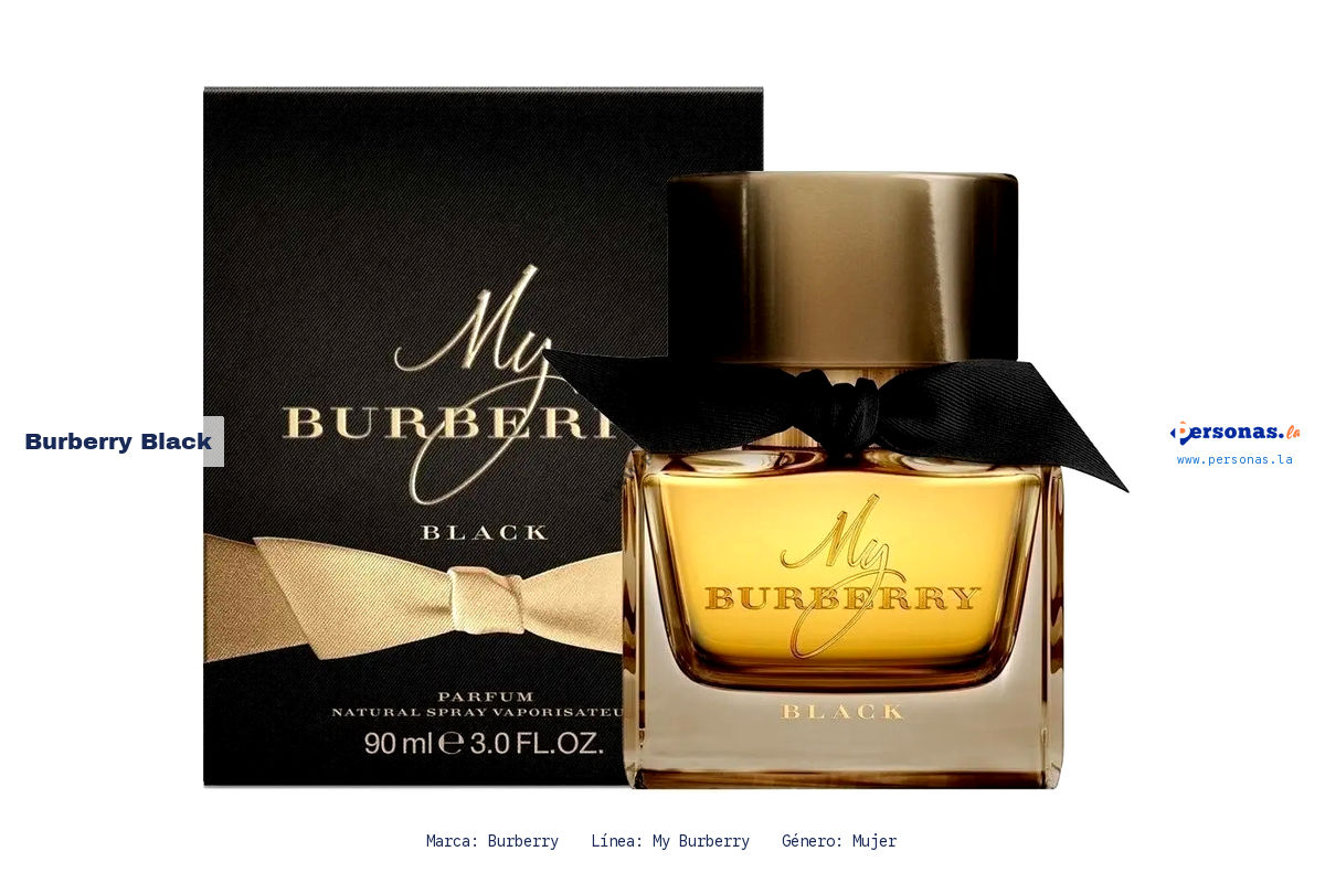 Ficha tecnica Burberry black