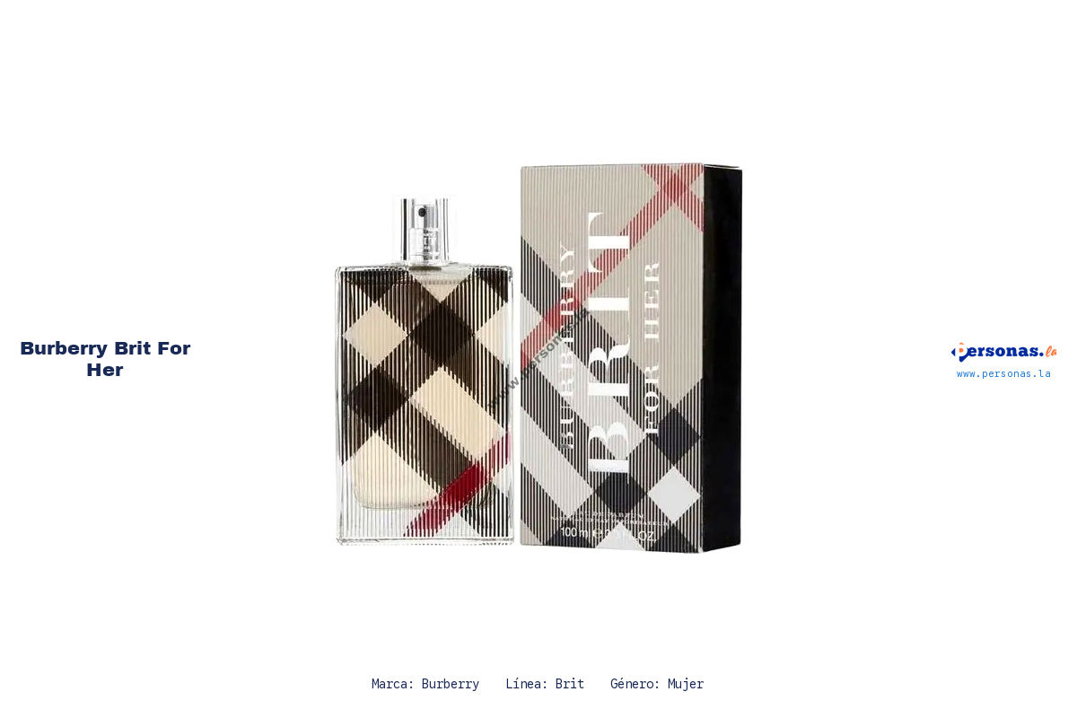 Ficha tecnica Burberry brit for her