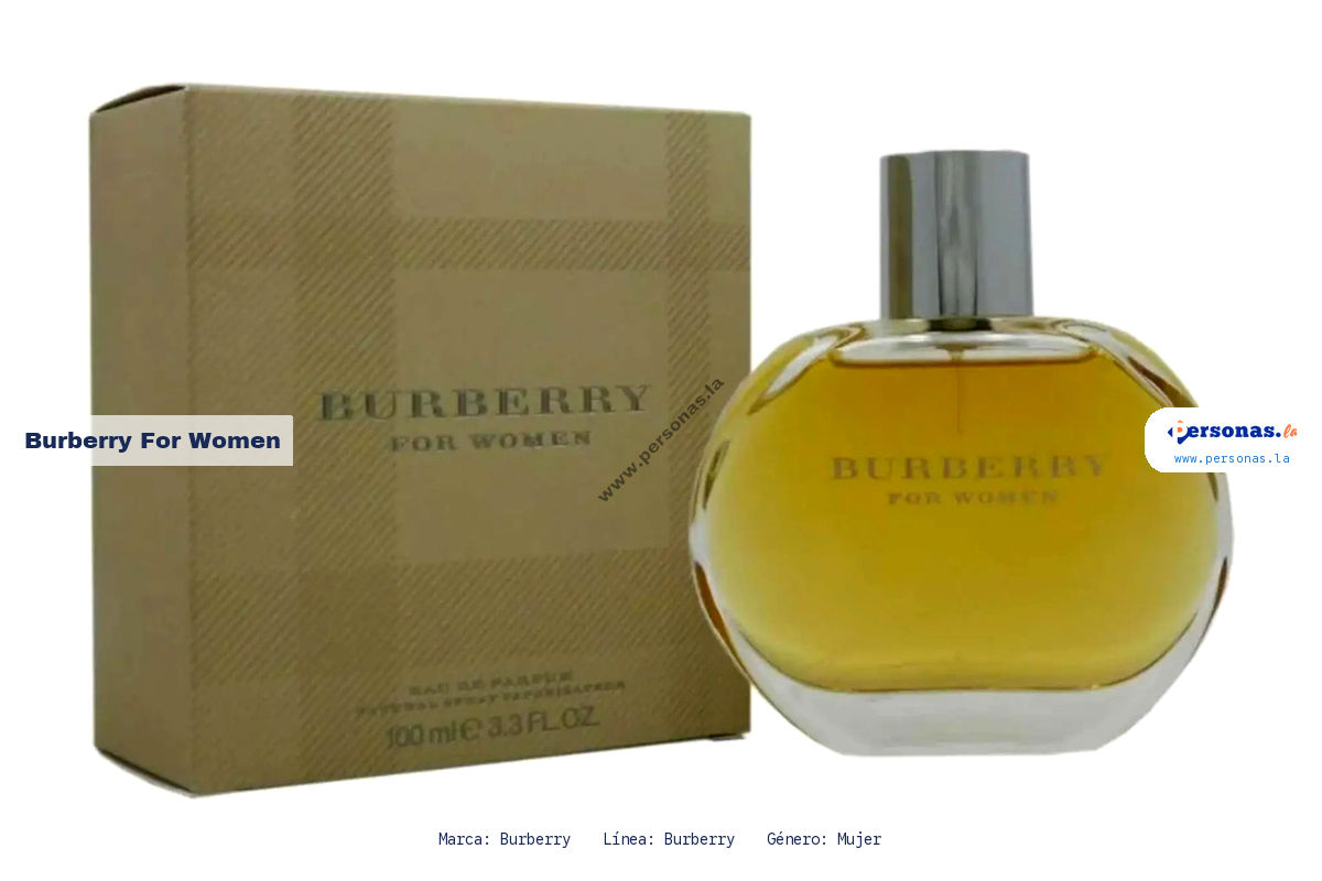 Ficha tecnica Burberry for women