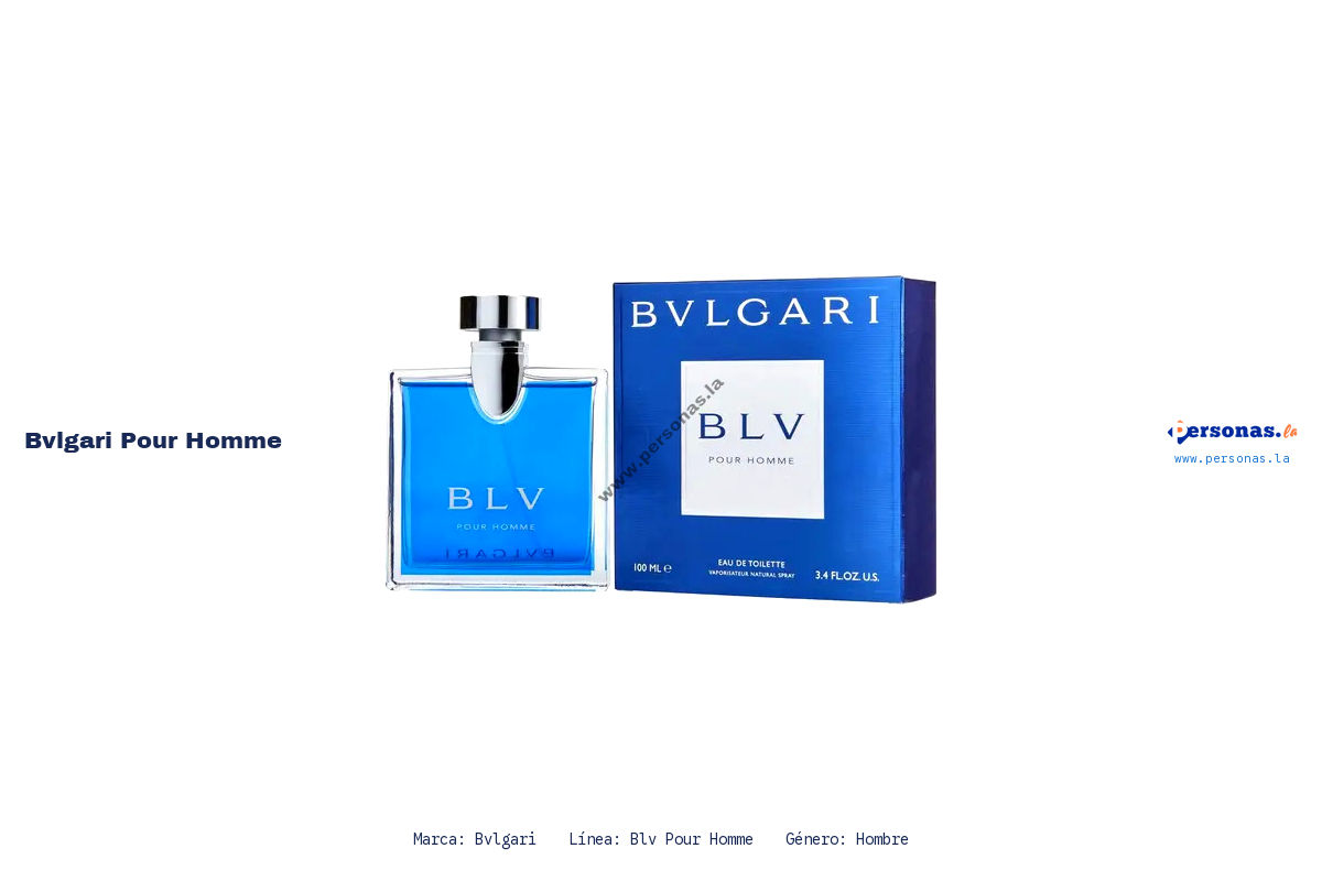 Ficha tecnica Bvlgari pour homme