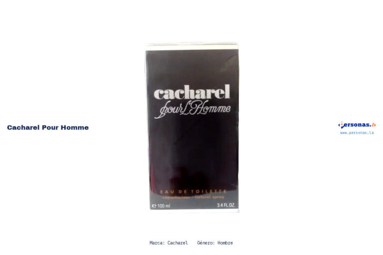 Ficha técnica Cacharel cacharel pour homme