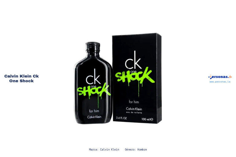 Ficha técnica Calvin Klein ck one shock