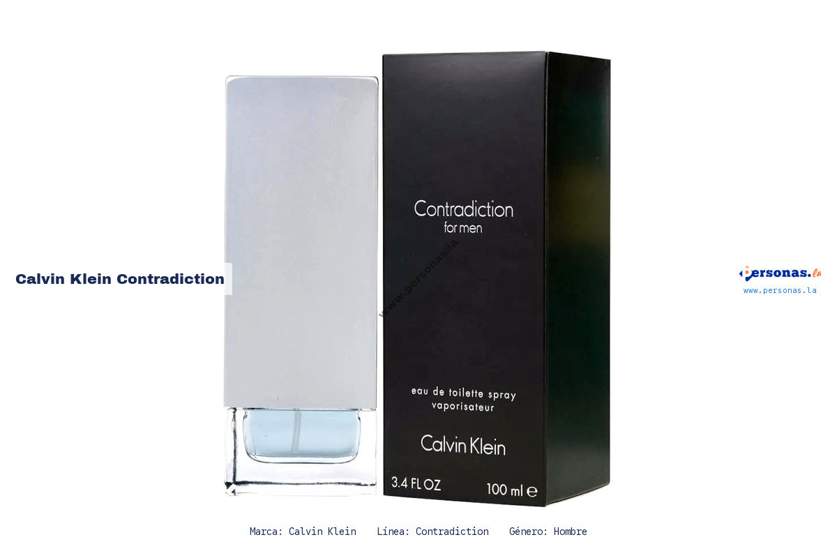 Ficha tecnica Calvin Klein contradiction