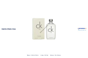 Ficha técnica Calvin Klein one