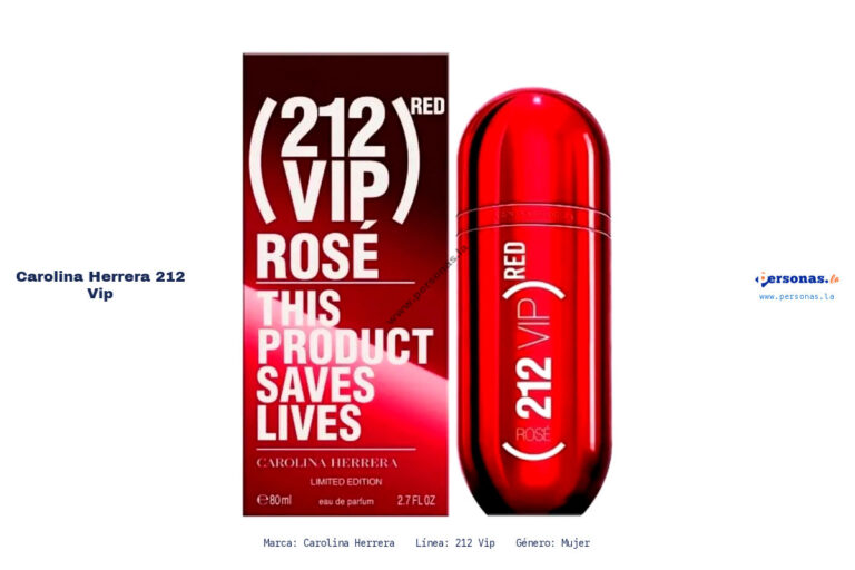 Ficha técnica Carolina Herrera 212 vip