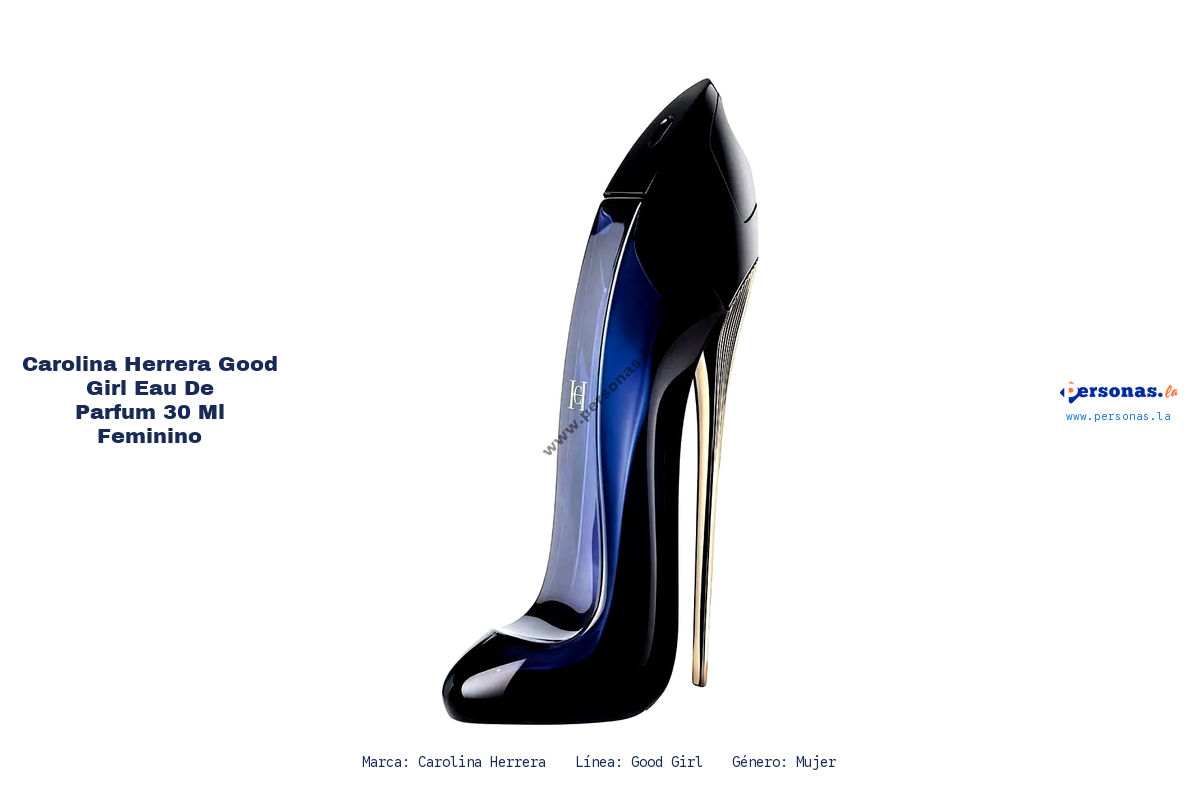 Ficha tecnica Carolina Herrera good girl eau de parfum 30 ml feminino