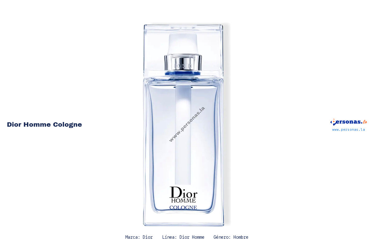 Ficha tecnica Dior homme cologne