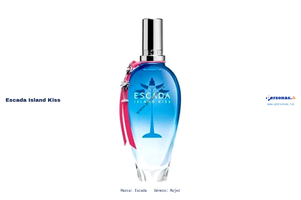 Ficha tecnica Escada island kiss