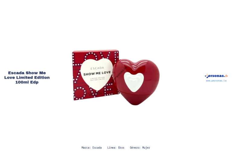 Ficha técnica Escada escada show me love limited edition 100ml edp