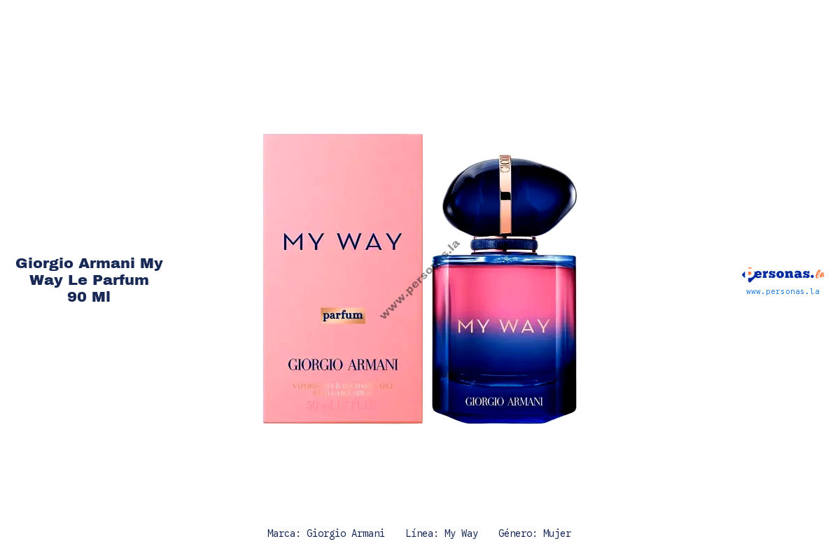 Ficha tecnica Giorgio Armani my way le parfum 90 ml