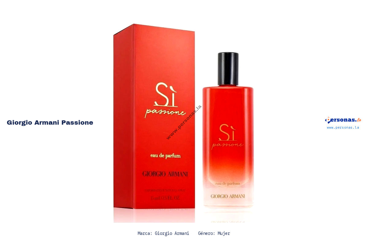 Ficha tecnica Giorgio Armani passione