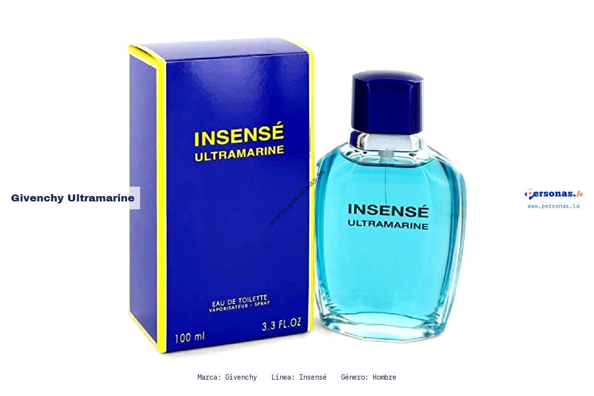 Ficha tecnica Givenchy ultramarine