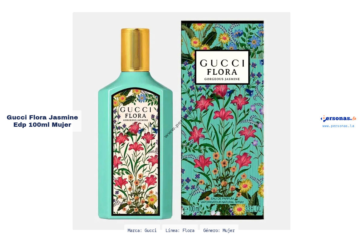 Ficha tecnica Gucci flora jasmine edp 100ml mujer