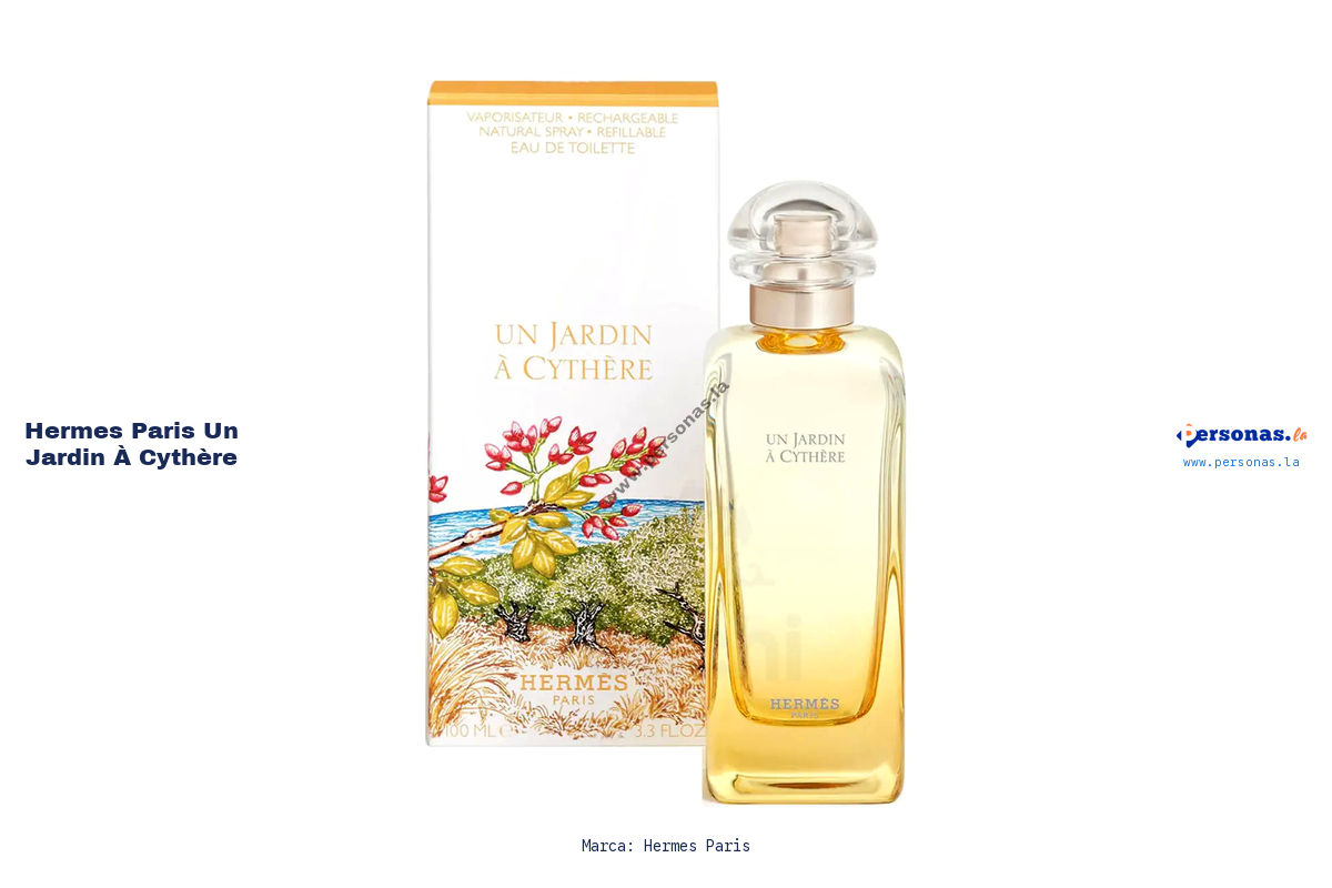 Ficha tecnica HERMES PARIS un jardin a cythere