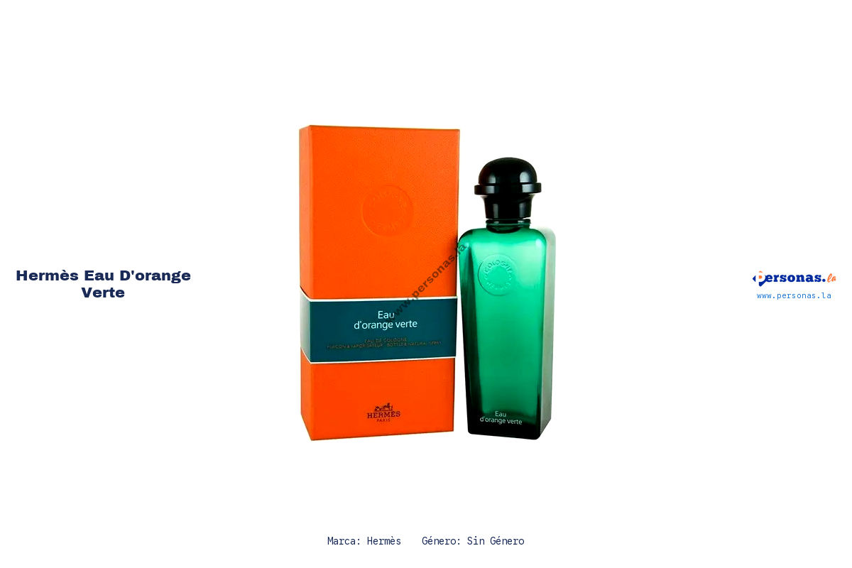 Ficha tecnica Hermes eau dorange verte