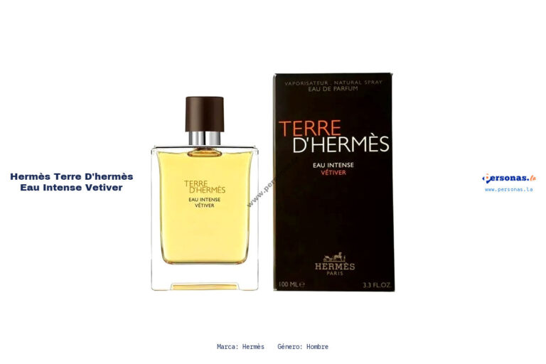 Ficha técnica Hermès terre d’hermès eau intense vetiver