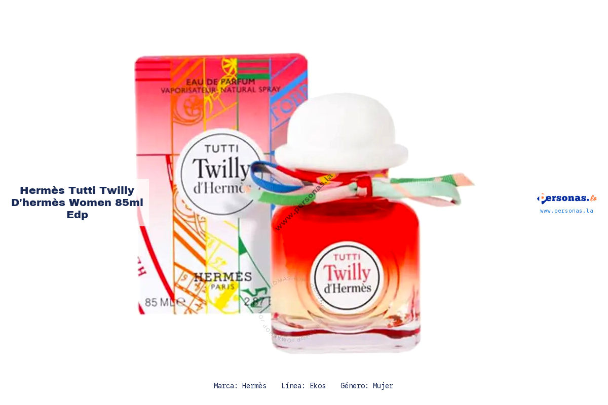 Ficha tecnica Hermes tutti twilly dhermes women 85ml edp