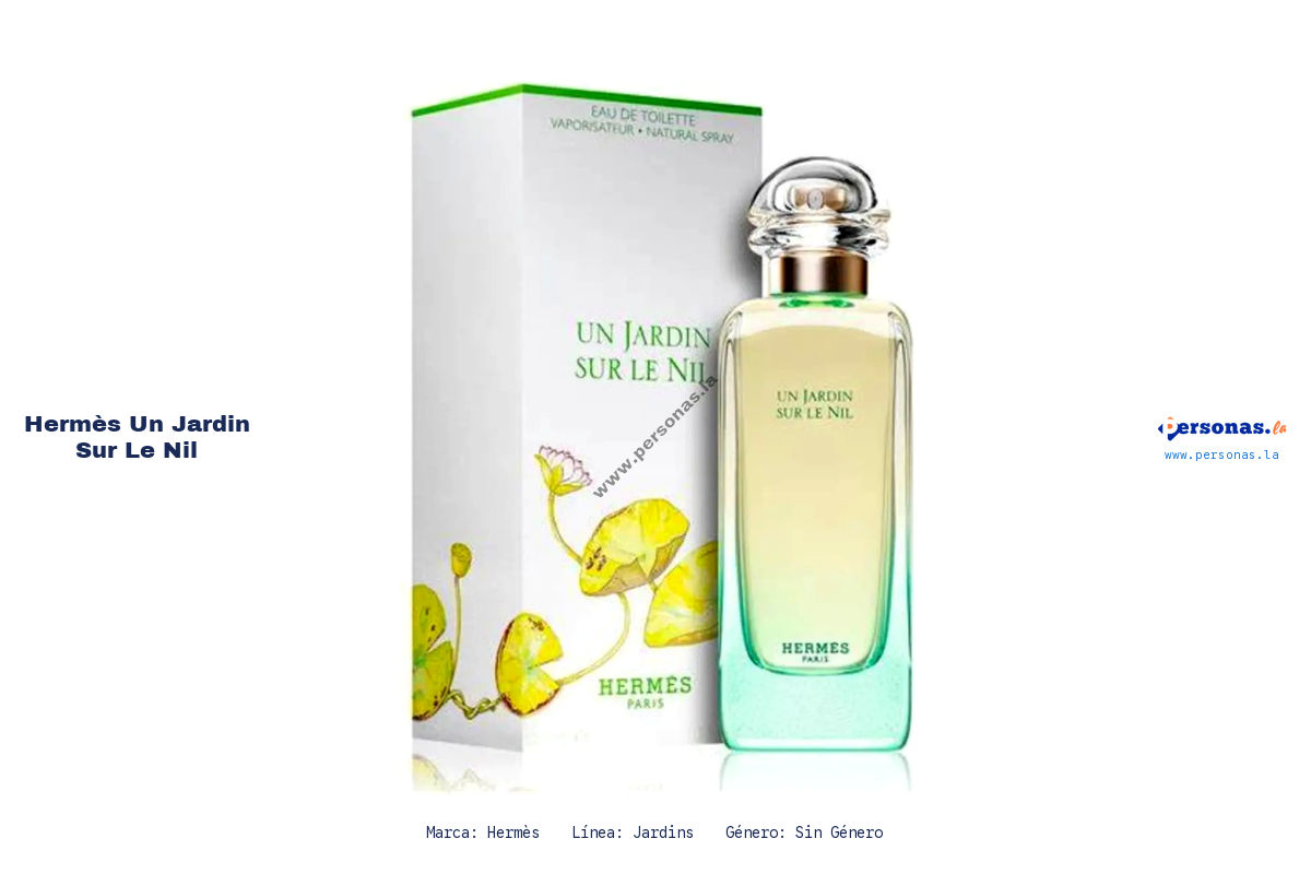Ficha tecnica Hermes un jardin sur le nil