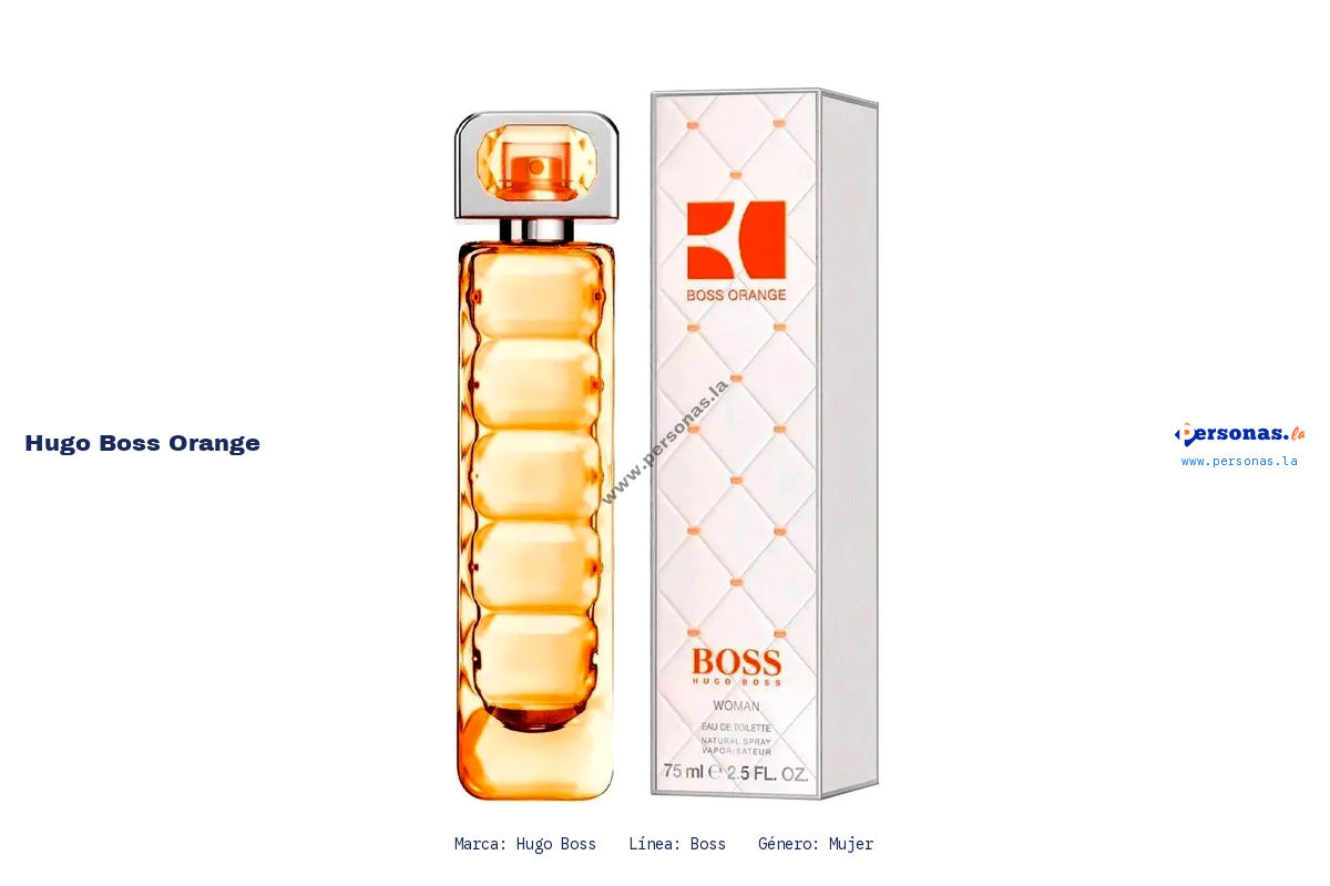 Ficha tecnica Hugo Boss orange