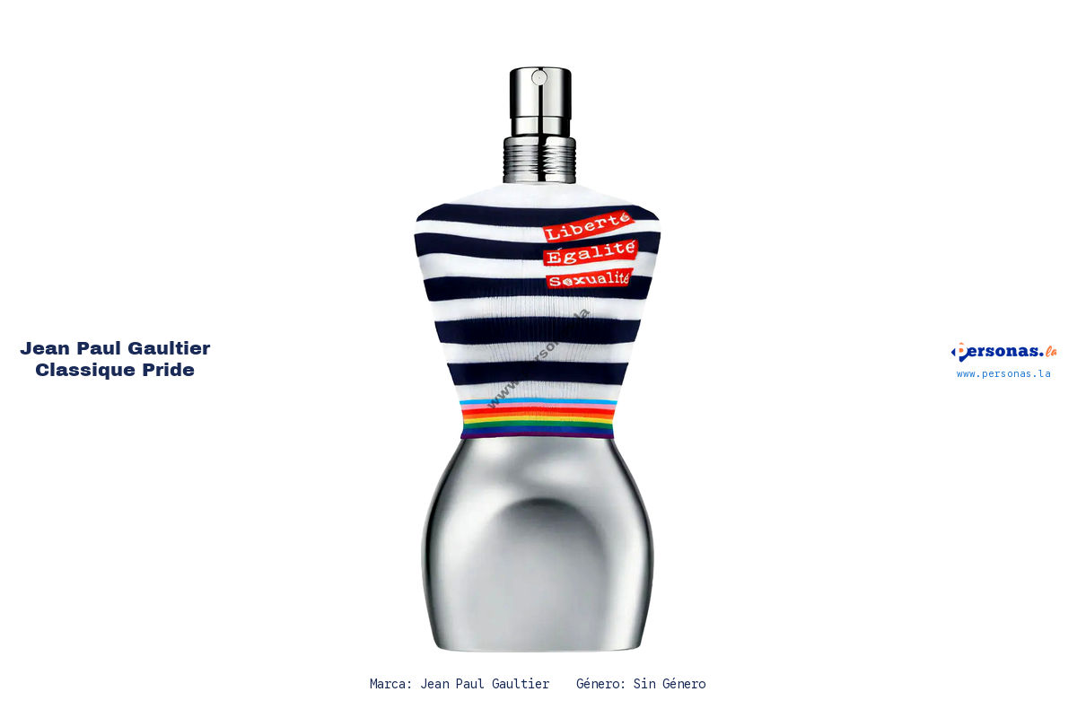 Ficha tecnica Jean Paul Gaultier classique pride