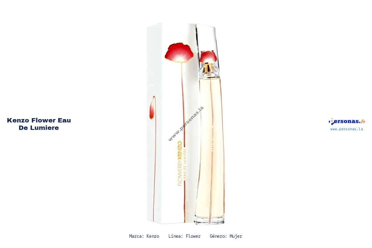 Ficha tecnica Kenzo flower eau de lumiere