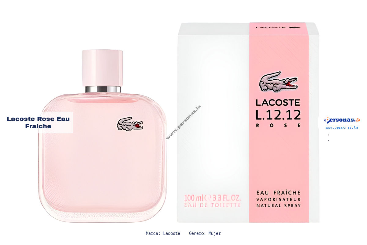 Ficha tecnica Lacoste rose eau fraiche