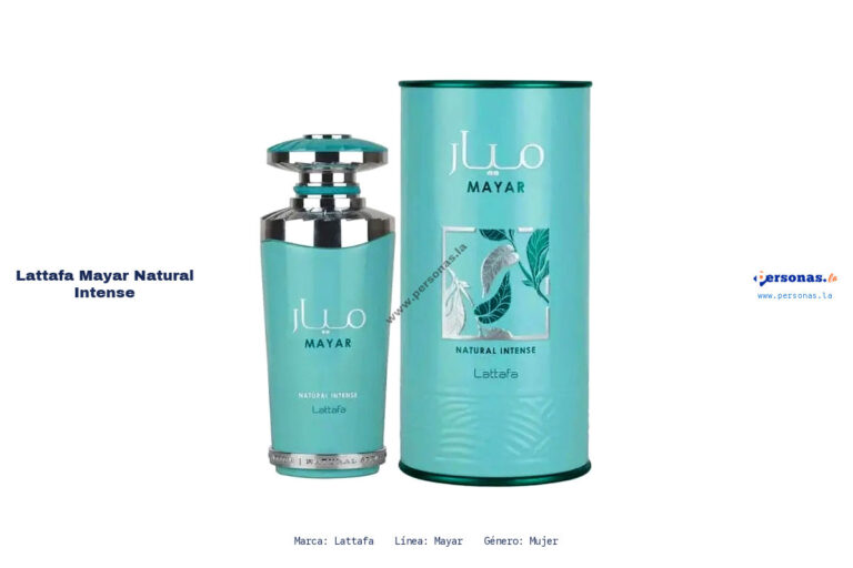 Ficha técnica Lattafa mayar natural intense