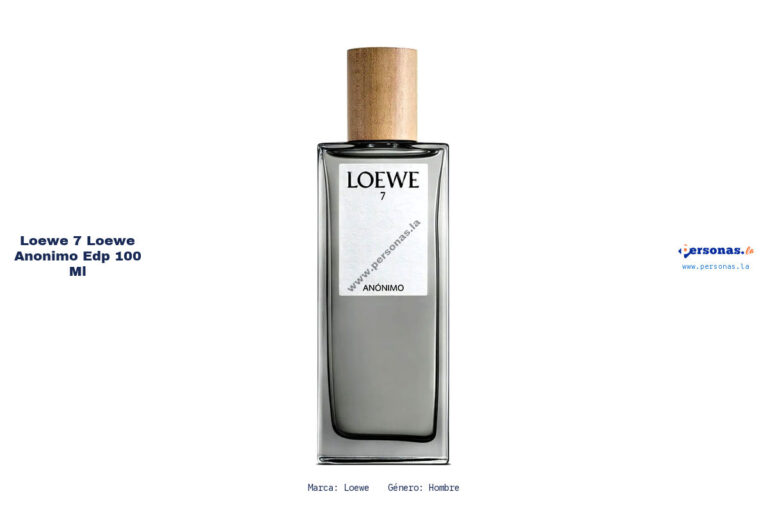 Ficha técnica Loewe 7 loewe anonimo edp 100 ml