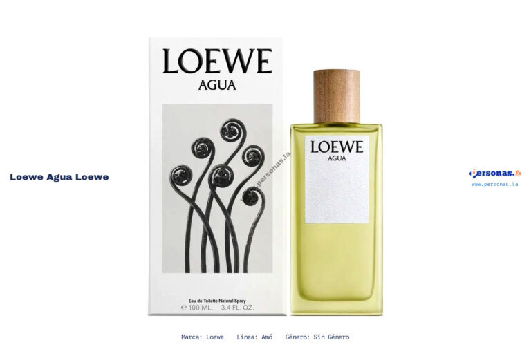 Ficha técnica Loewe agua loewe
