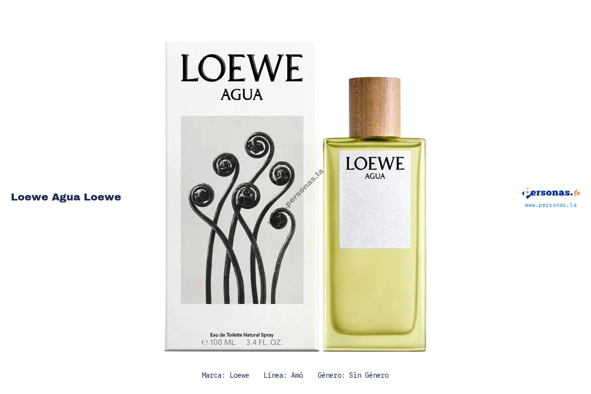 Ficha tecnica Loewe agua loewe