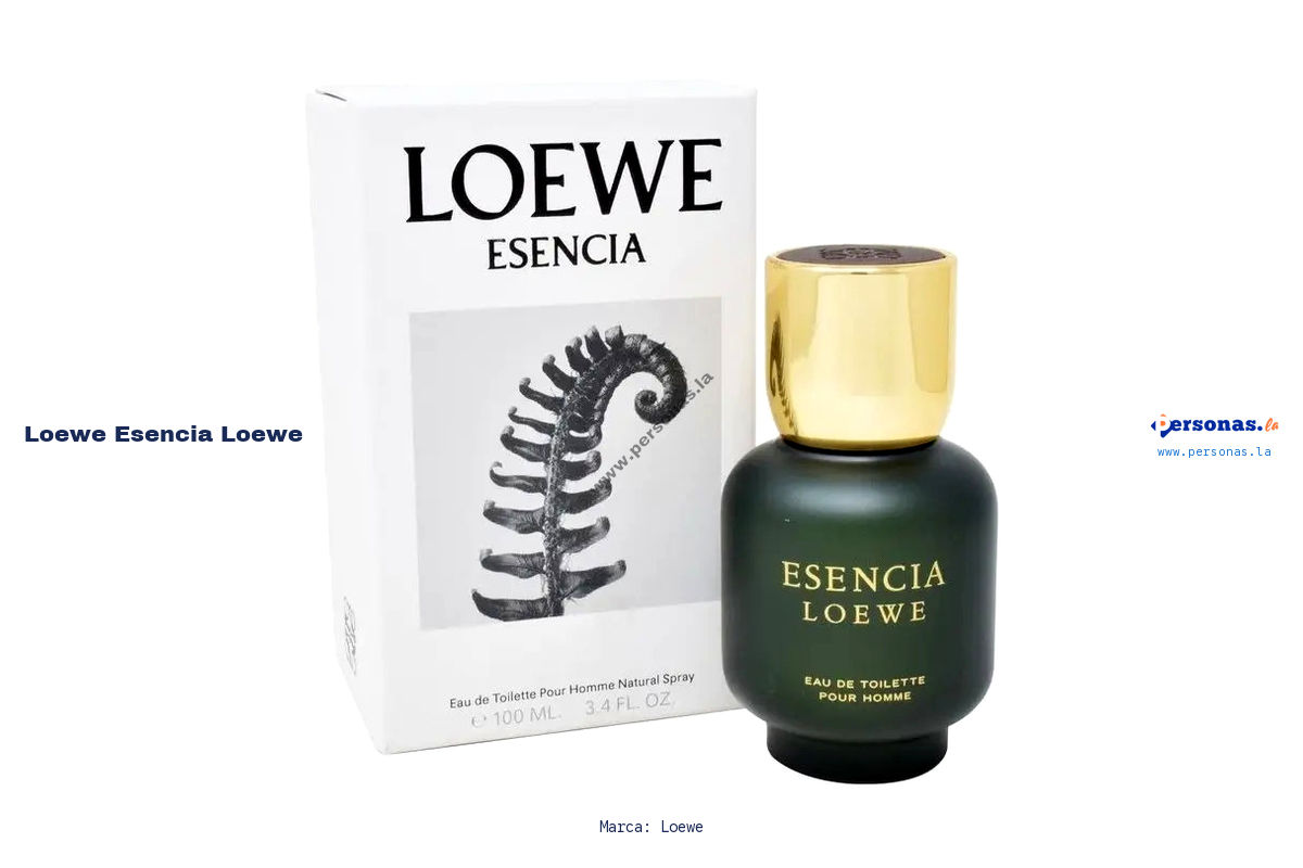 Ficha tecnica Loewe esencia loewe