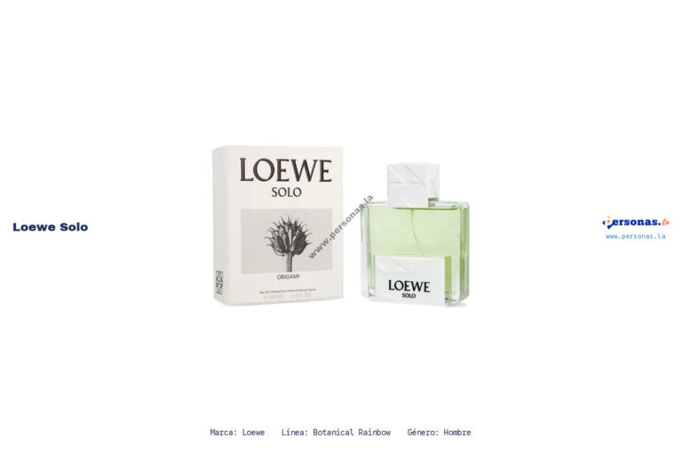 Ficha técnica Loewe solo