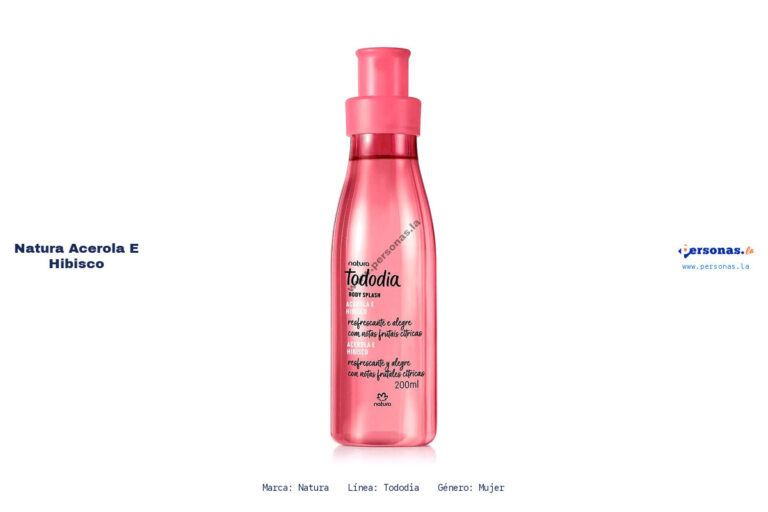 Ficha técnica Natura acerola e hibisco