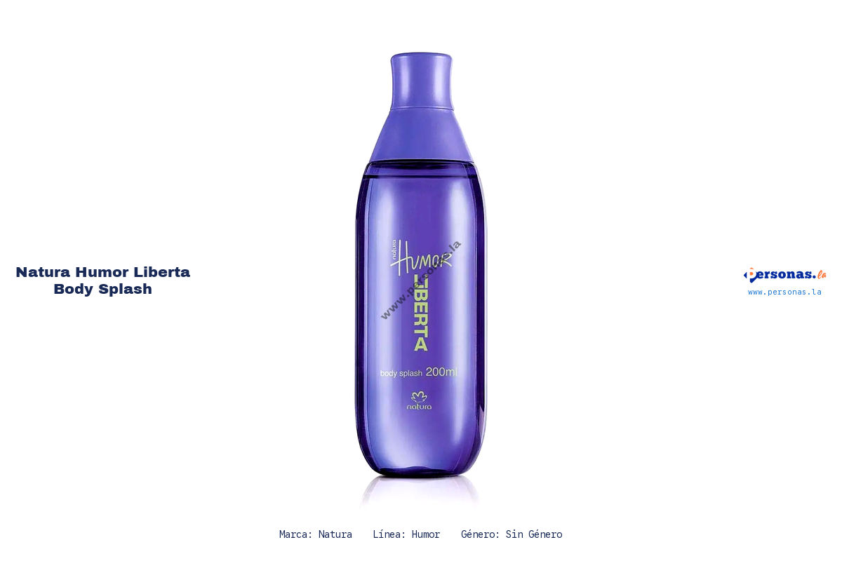 Ficha tecnica Natura humor liberta body splash