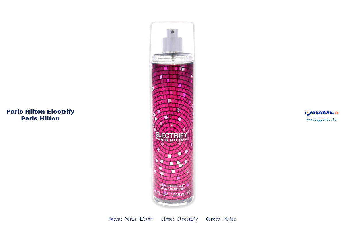 Ficha tecnica Paris Hilton electrify paris hilton