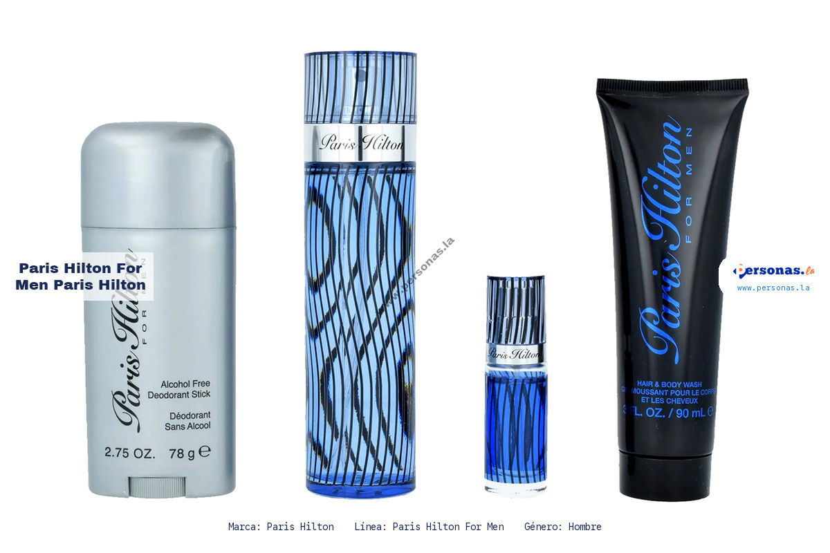 Ficha tecnica Paris Hilton for men paris hilton
