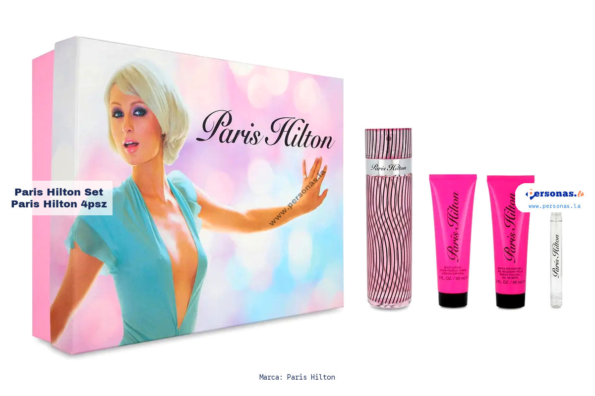 Ficha tecnica Paris Hilton set paris hilton 4psz