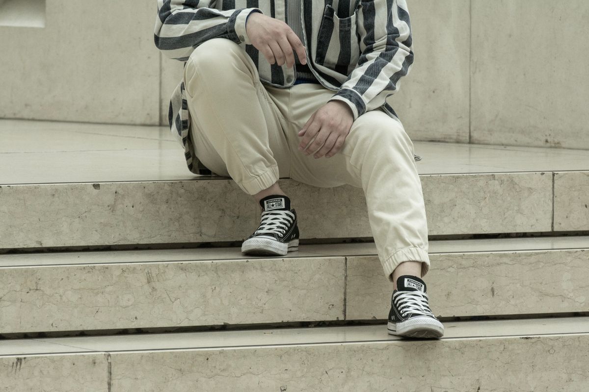 Pantalón chino casual para hombre
