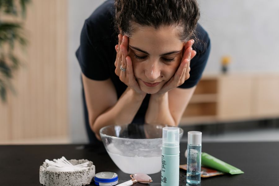 rutina facial productos cuidado piel 1 Rutina facial con productos de cuidado piel